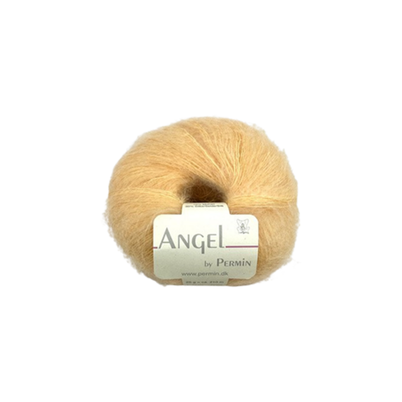 Angel Permin  Mohair- och silkegarn  8841112 Solrosgul