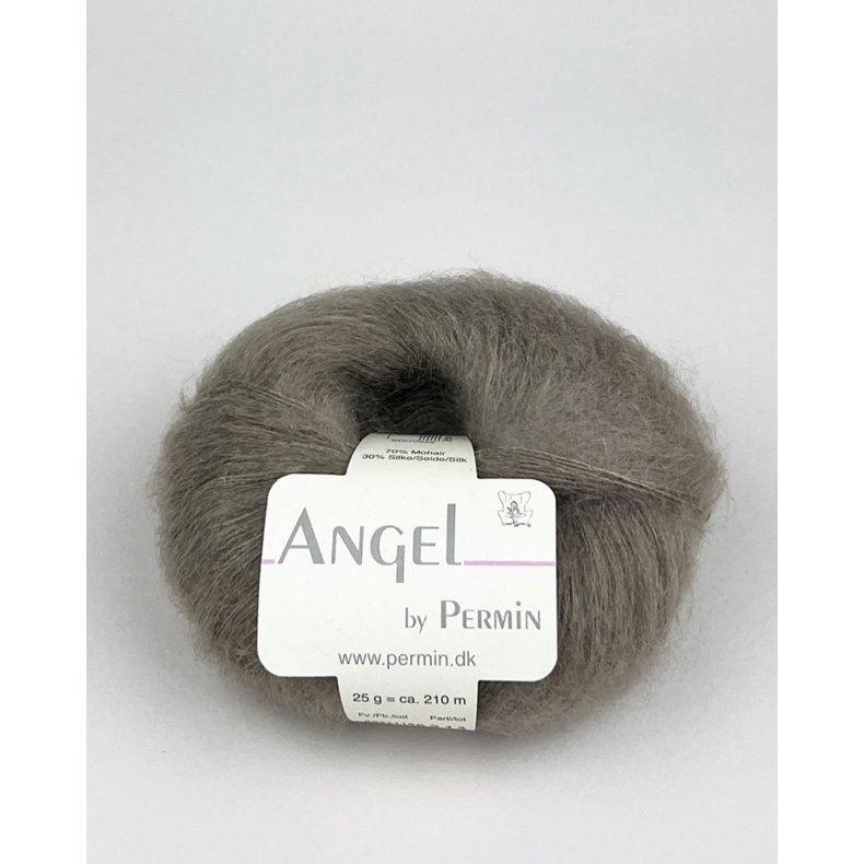Angel Permin  Mohair- och silkegarn  8841116 Sandsten