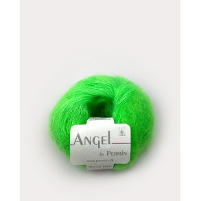 Angel Permin  Mohair- och silkegarn  884136 Neongrn