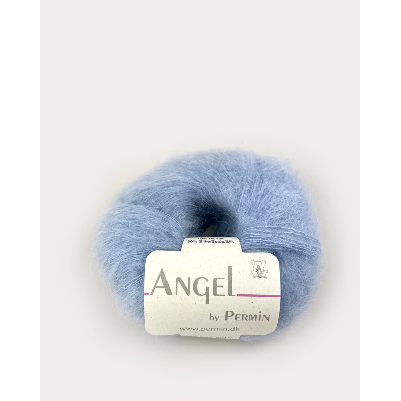 Angel Permin - Mohair och Sidengarn -  884181 Ljus Bl