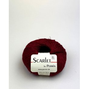 Scarlet Permin H�r garn fv 888051 Vinr�d