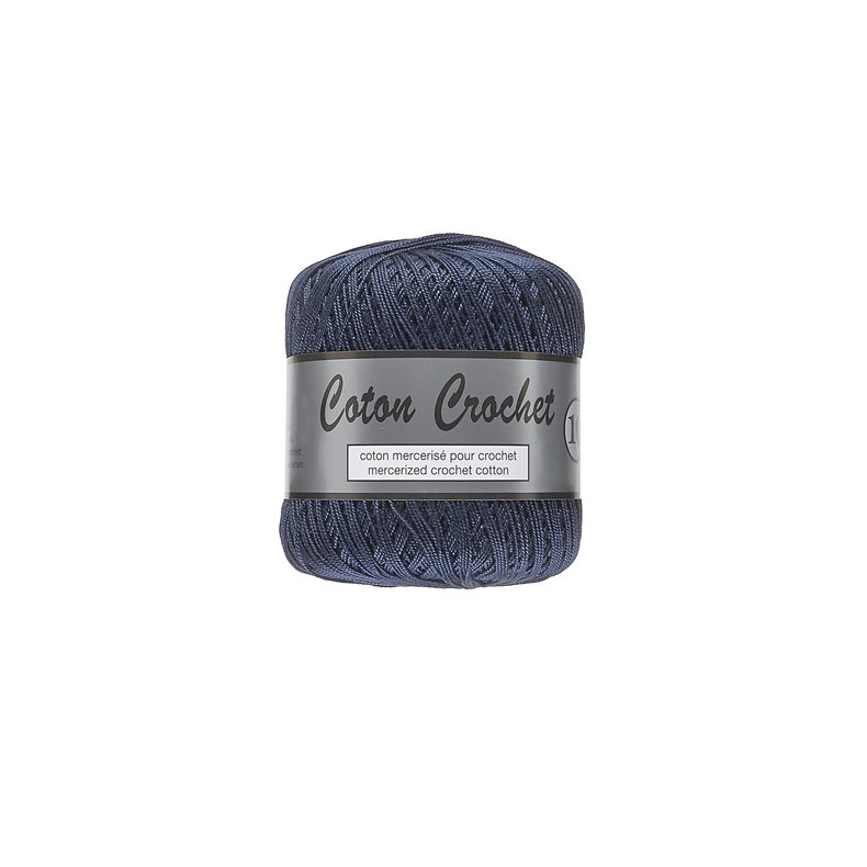 Merceriserat Bomullsgarn Coton Crochet Lammy Yarn Fv 890 Jeans Bl