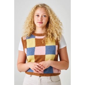 Leonora stickmnster 890402 Rutig Vst