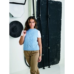 Elsa By Permin Stickmnster - 890703 Elsa vest