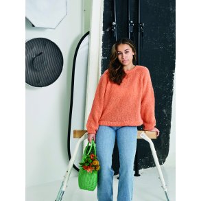 Elsa By Permin Stickmnster - 890707 Basis Raglan