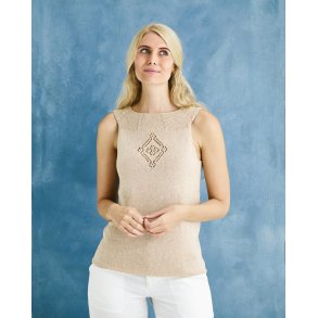 Elise stickmnster By Permin - SOMMARTOPP MED LITT HLMNSTER - 891122