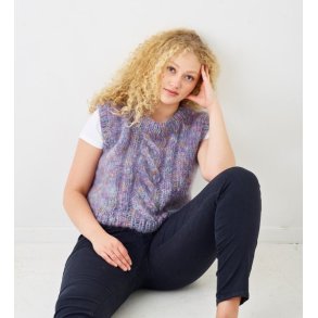 Bella Permin stickmnster/stickpaket 893181-Vst med Twist i 2 trdar Bella Color