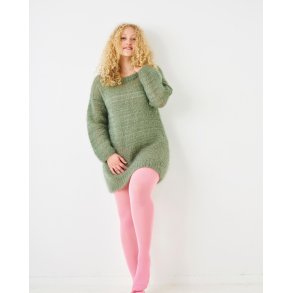 Bella strikkeopskrift/Strikkekit Kjole 893275