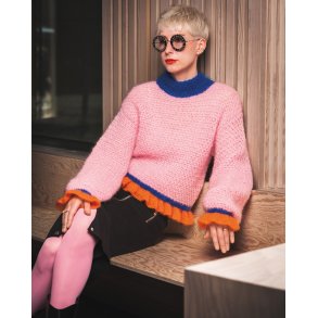 Bella strikkeopskrift Crowd Pleaser Sweater 893283
