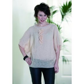 Bluse m/flagermusrme Angel garn 894109