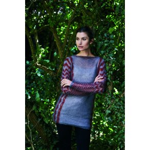 Tvrstrikket bluse Angel garn 894167