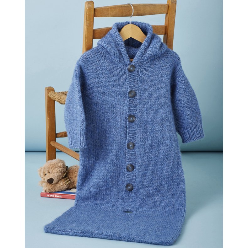 Alice �kp�se med huva � stickkit storlek 0/3�24 m�nader - 8962140