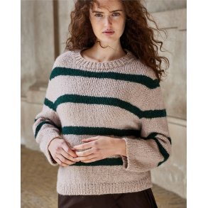 Alice tr�ja med sneda axlar och r�nder � stickkit storlek S�3XL - 8962142