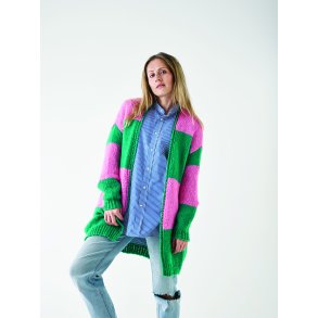 Alice By Permin Strikkeopskrift/Strikkekit - Lang Stortrje 896264