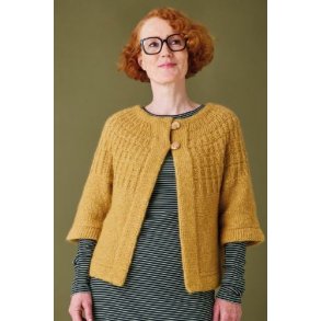 Alice Permin Strikkeopskrift/Strikkekit-KORTRMET JAKKE-896297