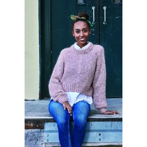 Viola bomuldsgarn strikkeopskrift - 899218