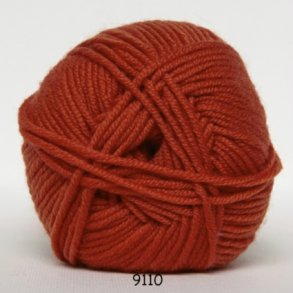   Hjertegarn Extrafine Merino 90 Garn - 9110 Orange
