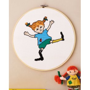Broderikit Pippi Lngstrump Permin 92-4536