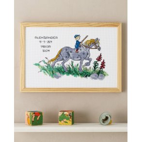 Broderikit Emil & Hst - Permin 92-4598