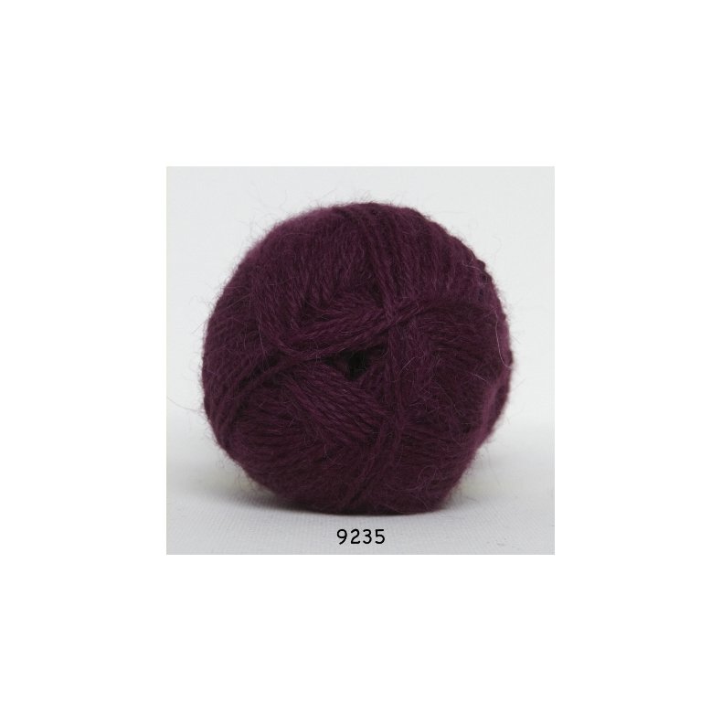 Hjerte Alpaca - Alpaca ullgarn fv 9235 Bordeaux