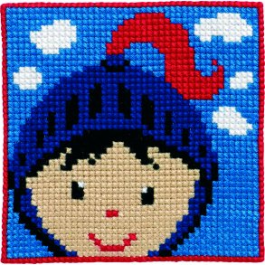 Permin Broderi - Ptegnet broderikit til brn med Dreng - 9334