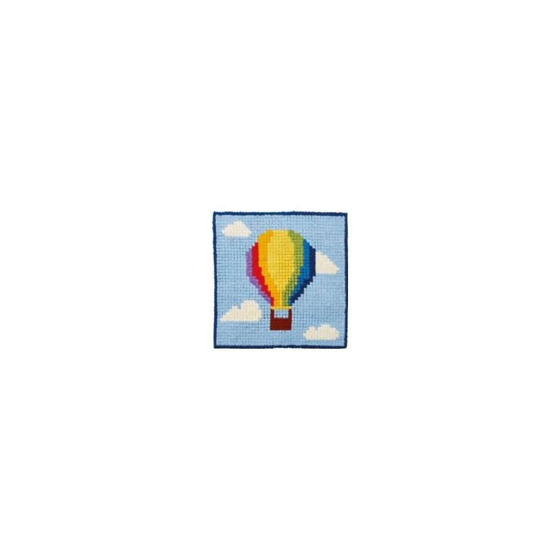 Permin Broderi - Ptegnet broderikit til brn med Luftballon - 9371