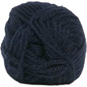 Tjock Ragg Strumpgarn Hjertegarn - fv 990 Mrk Bl