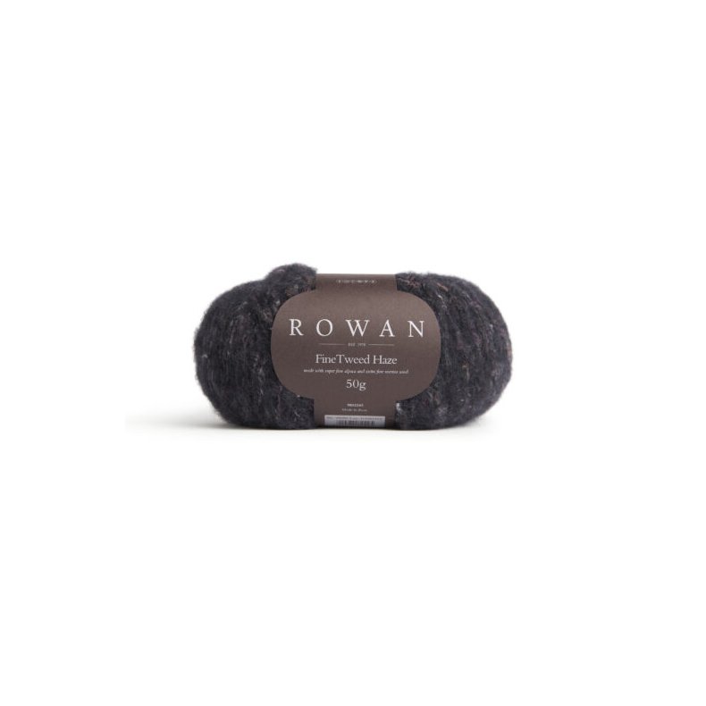 Rowan Fine Tweed Haze Fv 0009 Nero