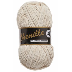 Lammy Chenille 4 50 GR Nallebjrn Garn - 0016 Beige