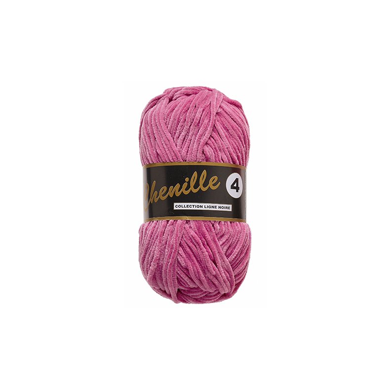 Lammy Chenille 4 50 GR Nallebjrn Garn - 0020 Rosa