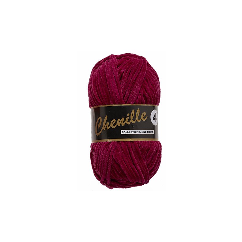 Lammy Chenille 4 50 GR Nallebjrn Garn - 0042 Bordeaux rd