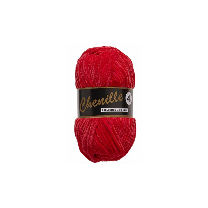 Lammy Chenille 4 50 GR Nallebjrn Garn - 0043 Rd