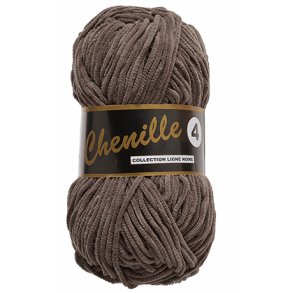 Lammy Chenille 4 50 GR Nallebjrn Garn - 0048 Brun