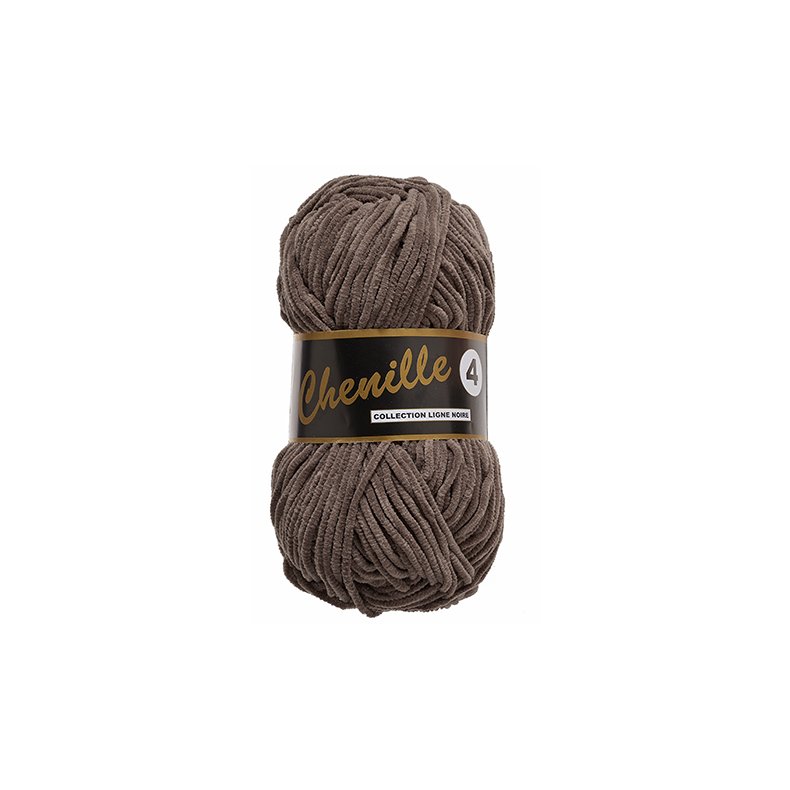 Lammy Chenille 4 50 GR Nallebjrn Garn - 0048 Brun