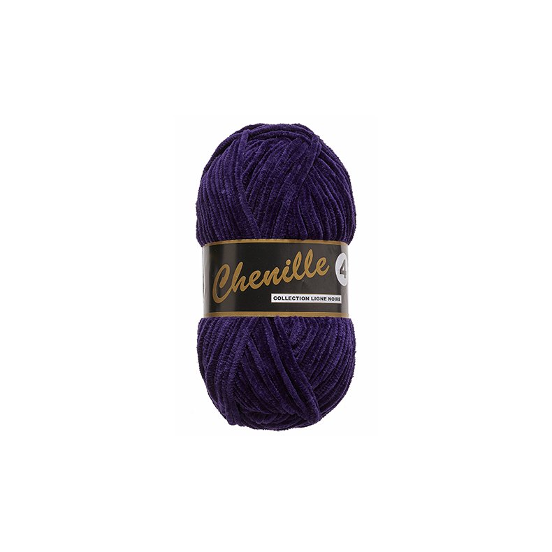 Lammy Chenille 4 50 GR Nallebjrn Garn - 0064 Mrk Lila