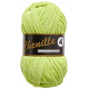 Lammy Chenille 4 50 GR Nallebjrn Garn - 0071 Neon Grn