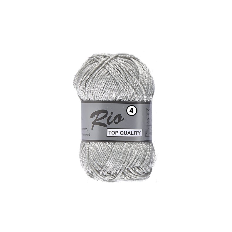 Rio 4 Merceriserad Bomull Lammy Yarn Fv 003