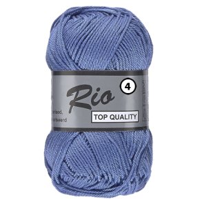 Rio 4 Merceriserad Bomull Lammy Yarn Fv 022