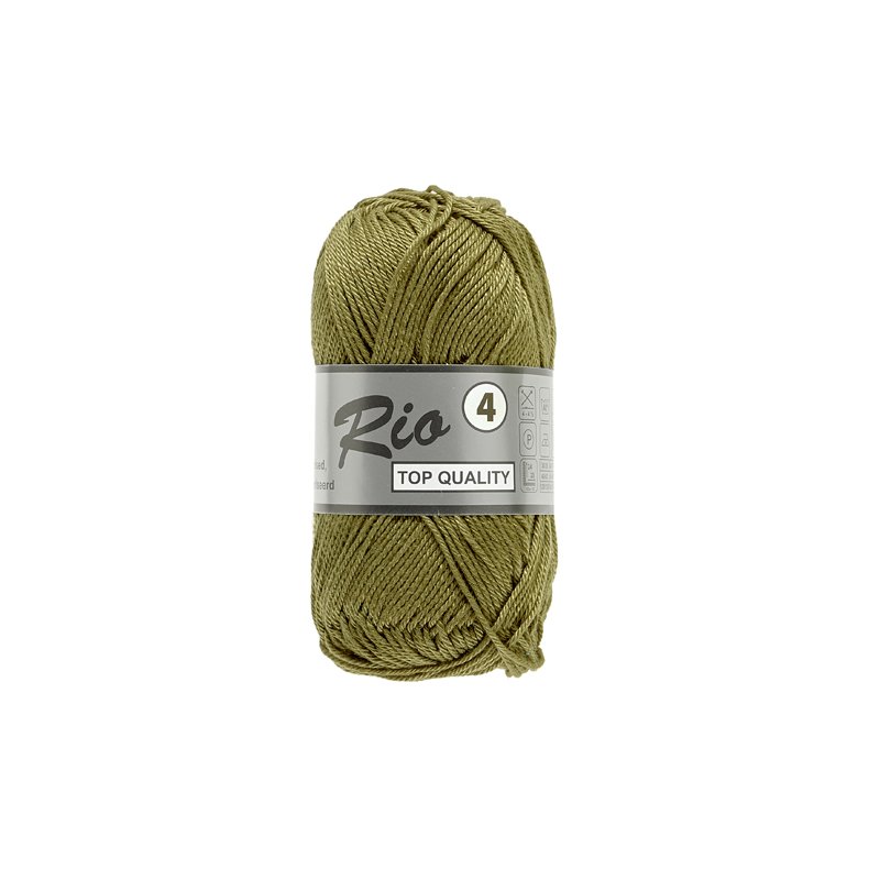 Rio 4 Merceriserad Bomull Lammy Yarn Fv 027