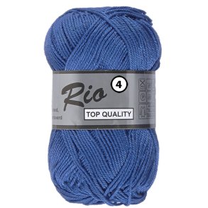 Rio 4 Merceriserad Bomull Lammy Yarn Fv 039