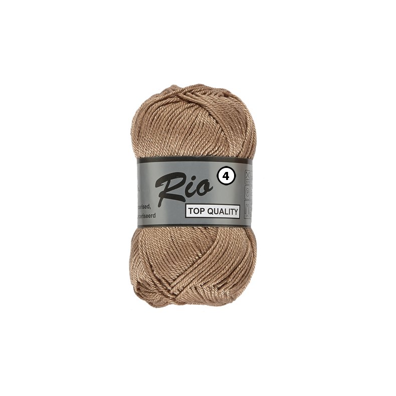 Rio 4 Merceriserad Bomull Lammy Yarn Fv 054