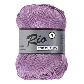 Rio 4 Merceriserad Bomull Lammy Yarn Fv 740
