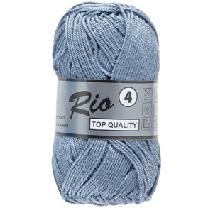 Rio 4 Merceriserad Bomull Lammy Yarn Fv 839