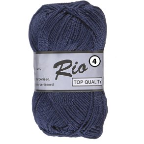 Rio 4 Merceriserad Bomull Lammy Yarn Fv 892