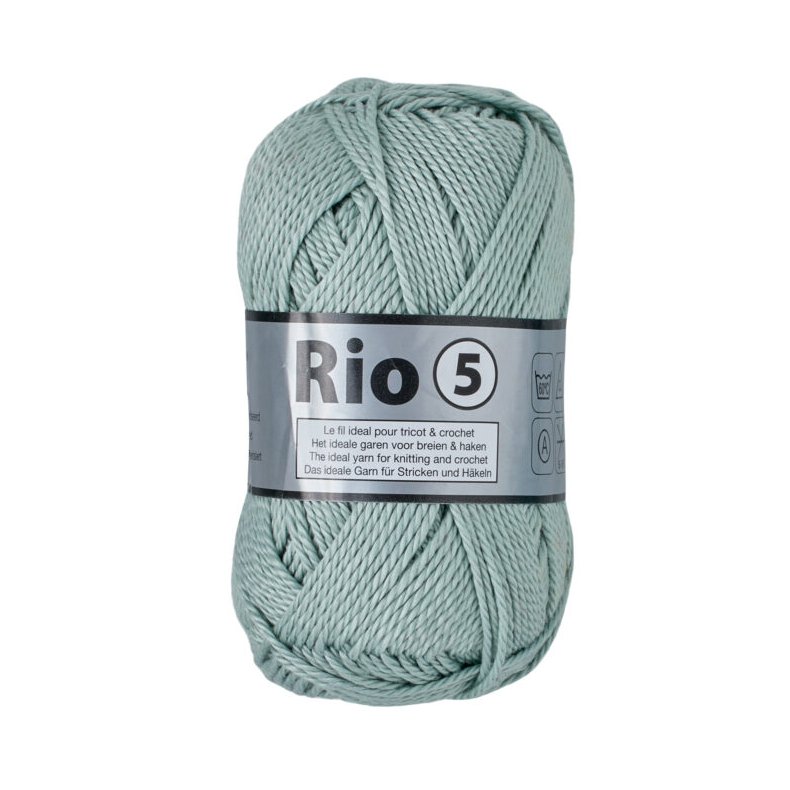 Rio 5 Merceriserad Bomulls garn Lammy Yarn Fv 851