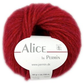 Alice Permin - Alpaca  Ullgarn  - fv 886240 Rd