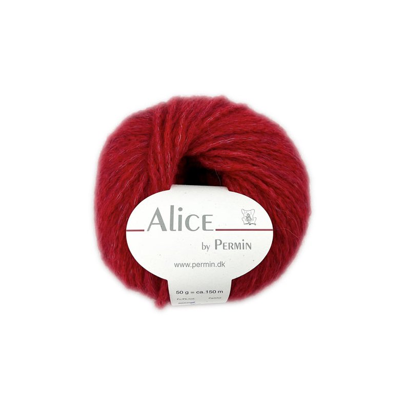 Alice Permin - Alpaca  Uldgarn  - fv 886240 Rd