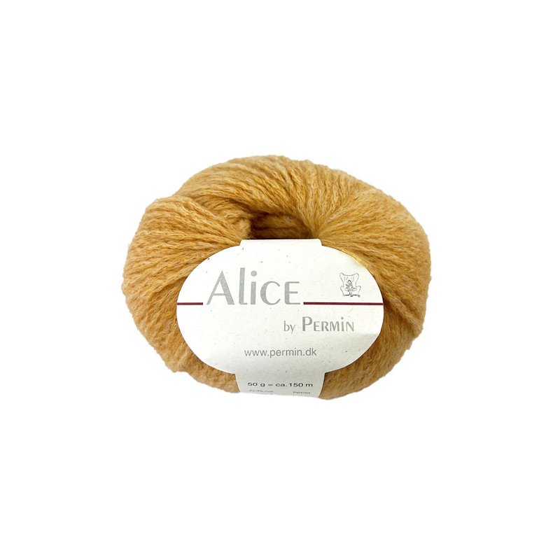 Alice Permin - Alpaca  Uldgarn  - fv 37 Gylden