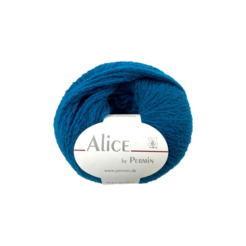 Alice Permin - Alpaca  Uldgarn  - fv 46 Kobolt bl