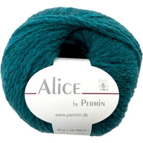 Alice Permin - Alpaca  Ullgarn  - fv 47 Deep teal
